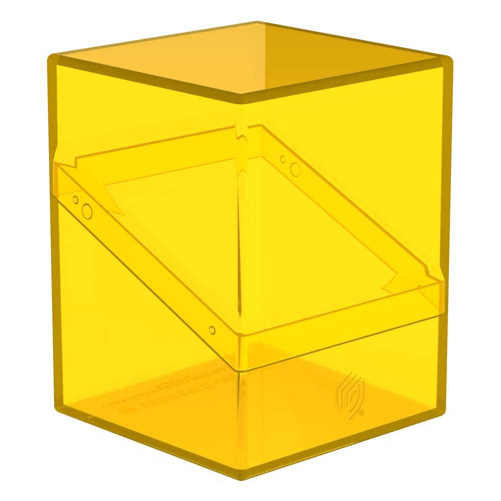 Ultimate Guard - Boulder Deck Case 100+ Standard Size Clear - Amber