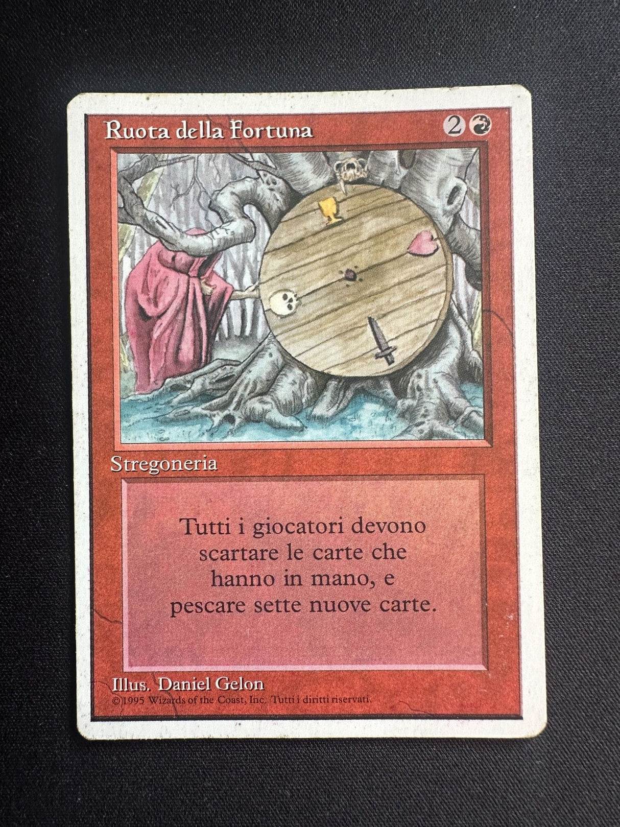 Wheel of Fortune - Foreign White Bordered (Italian)