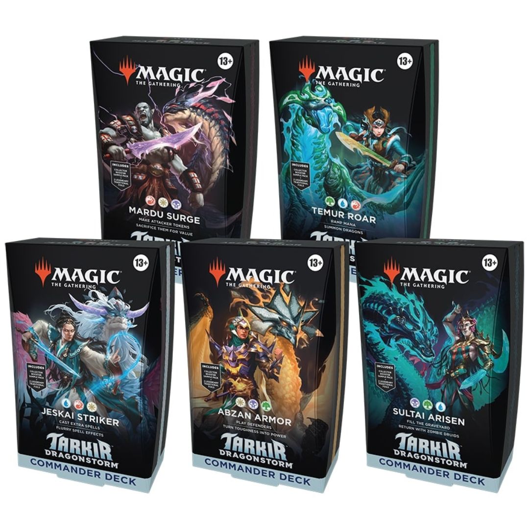 Magic: The Gathering - Commander Alla 5 Decks - Tarkir: Dragonstorm