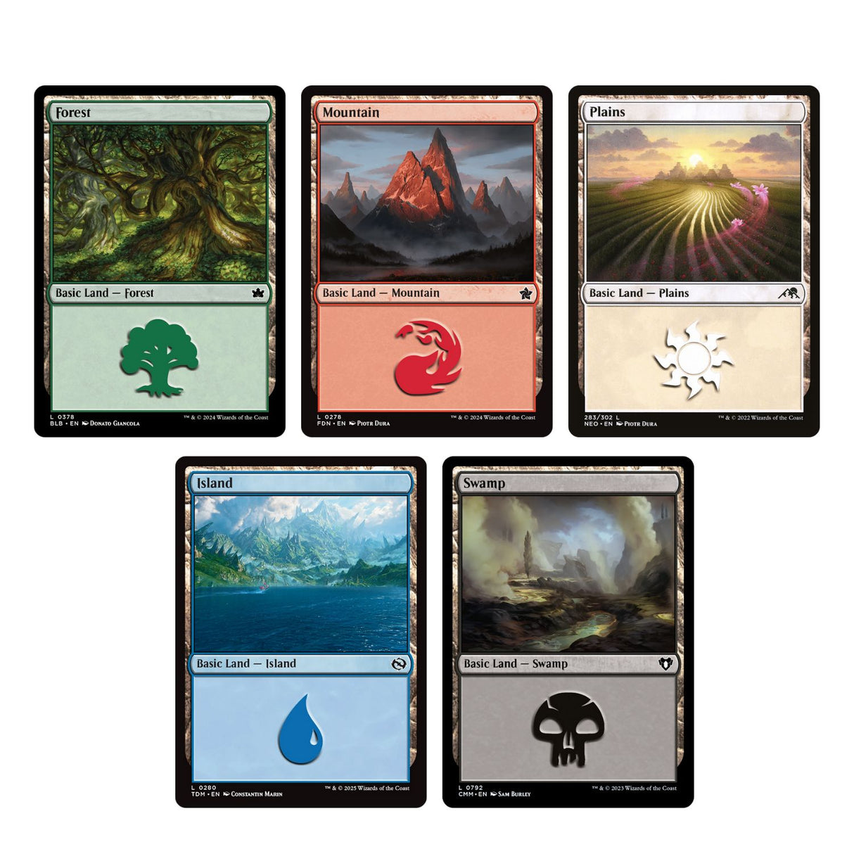 Magic: The Gathering – Basic Lands x100