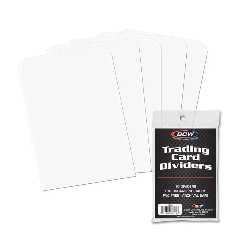 BCW Trading Card Dividers (10st)