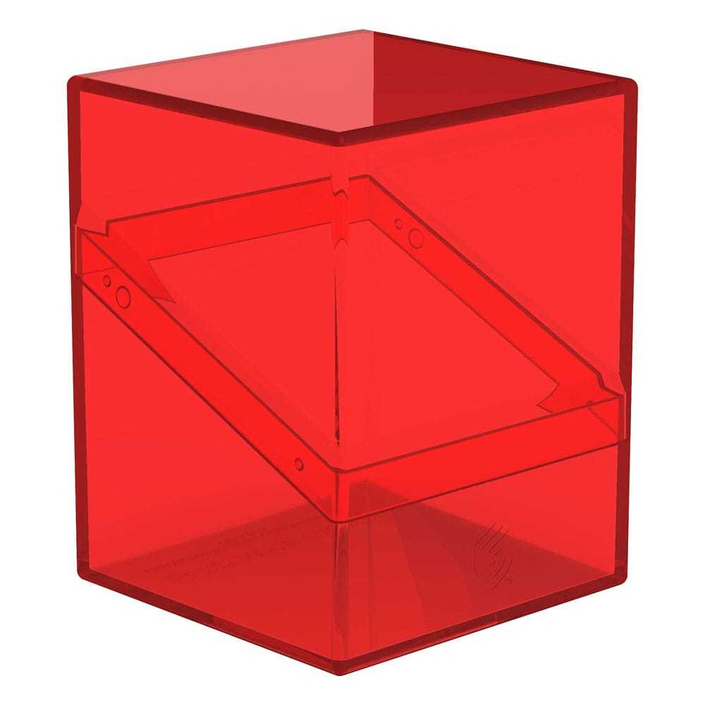 Ultimate Guard - Boulder Deck Case 100+ Standard Size Clear - Ruby