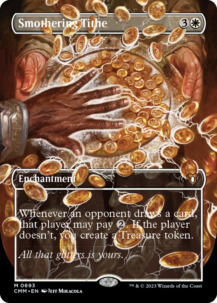 Smothering Tithe - Commander Masters - Alt art