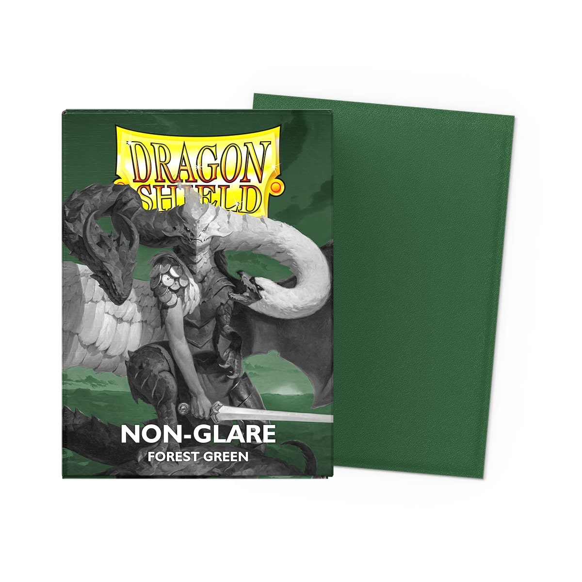Dragon Shield - Non-Glare Standard Size Sleeves - Matte Forest Green (100 Sleeves)