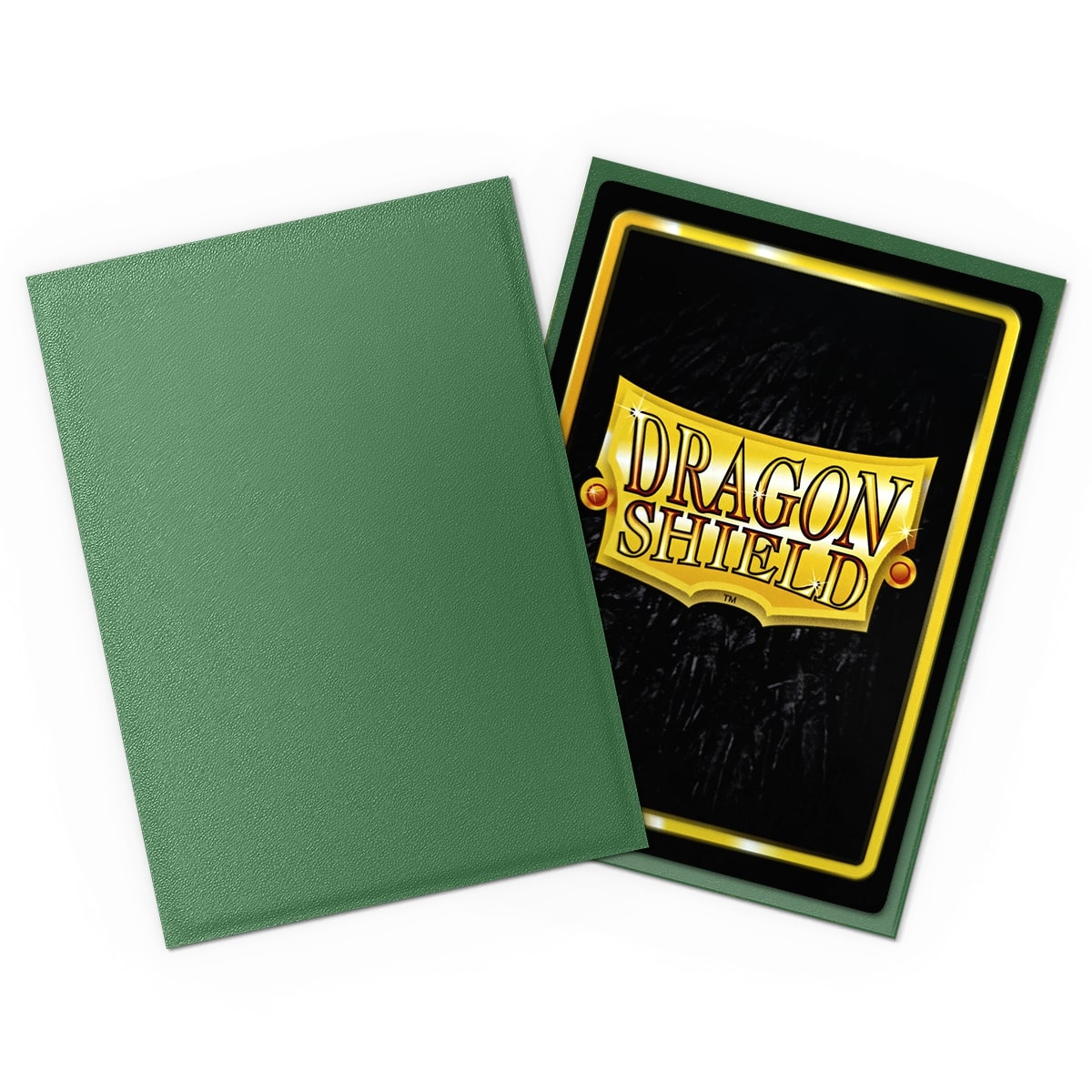 Dragon Shield - Non-Glare Standard Size Sleeves - Matte Forest Green (100 Sleeves)