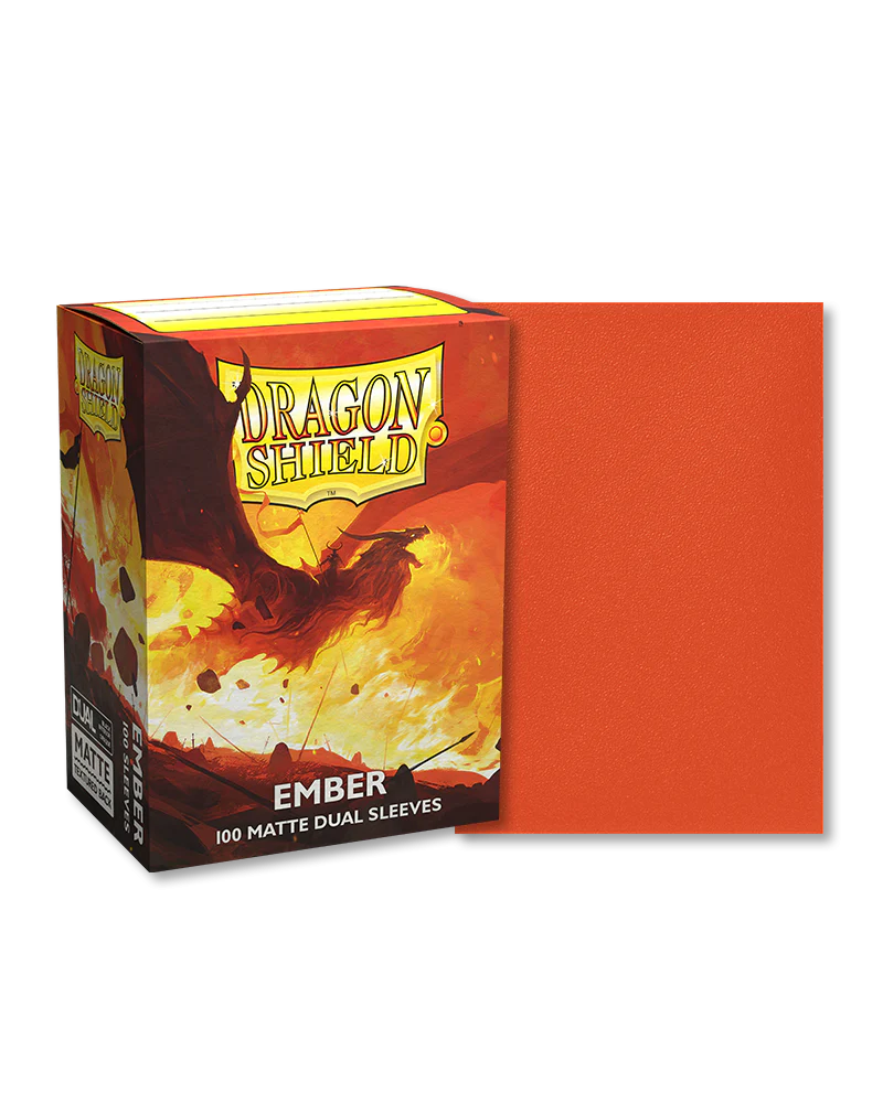 Dragon Shield - Standard Size Dual Matte Sleeves - (100 Sleeves)