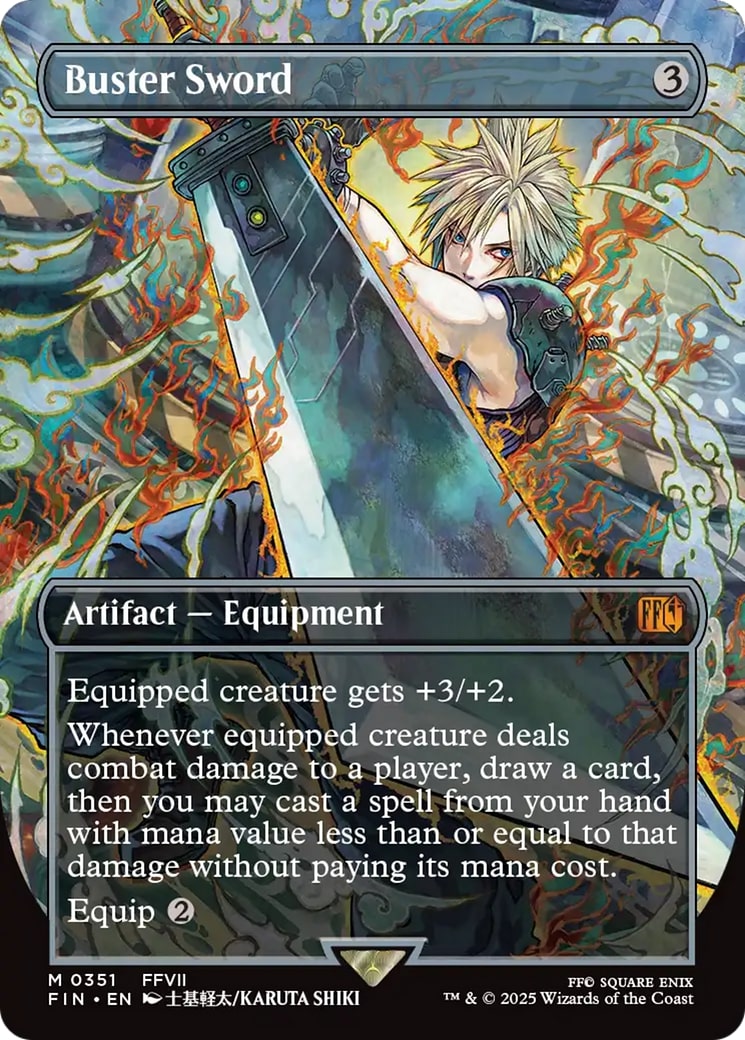 Buster Sword - Alt art