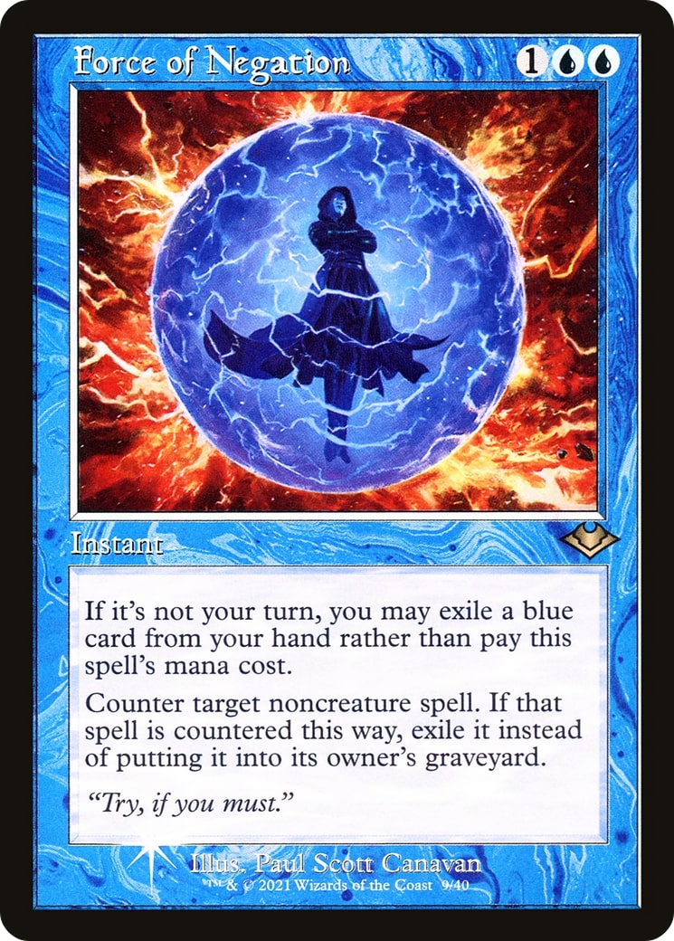 Force of Negation (Etch foil)