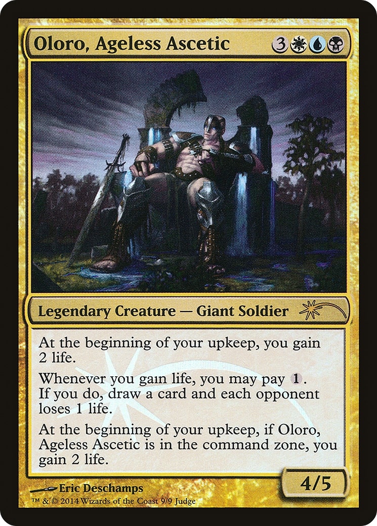 Oloro, Ageless Ascetic - Judge Gift Cards (Foil)