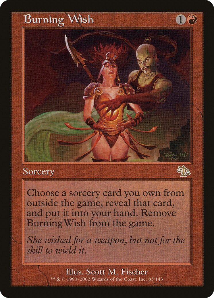 Burning Wish - Judgment (Foil)