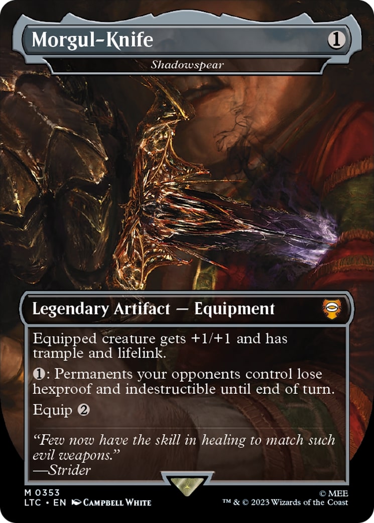Shadowspear / Morgul-Knife