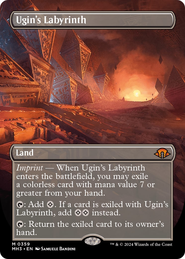 Ugin's Labyrinth (Borderless) - Foil