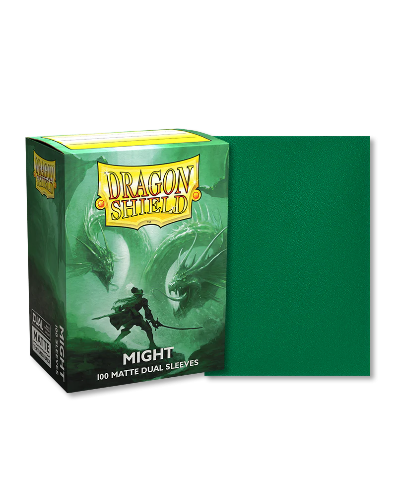 Dragon Shield - Standard Size Dual Matte Sleeves - (100 Sleeves)