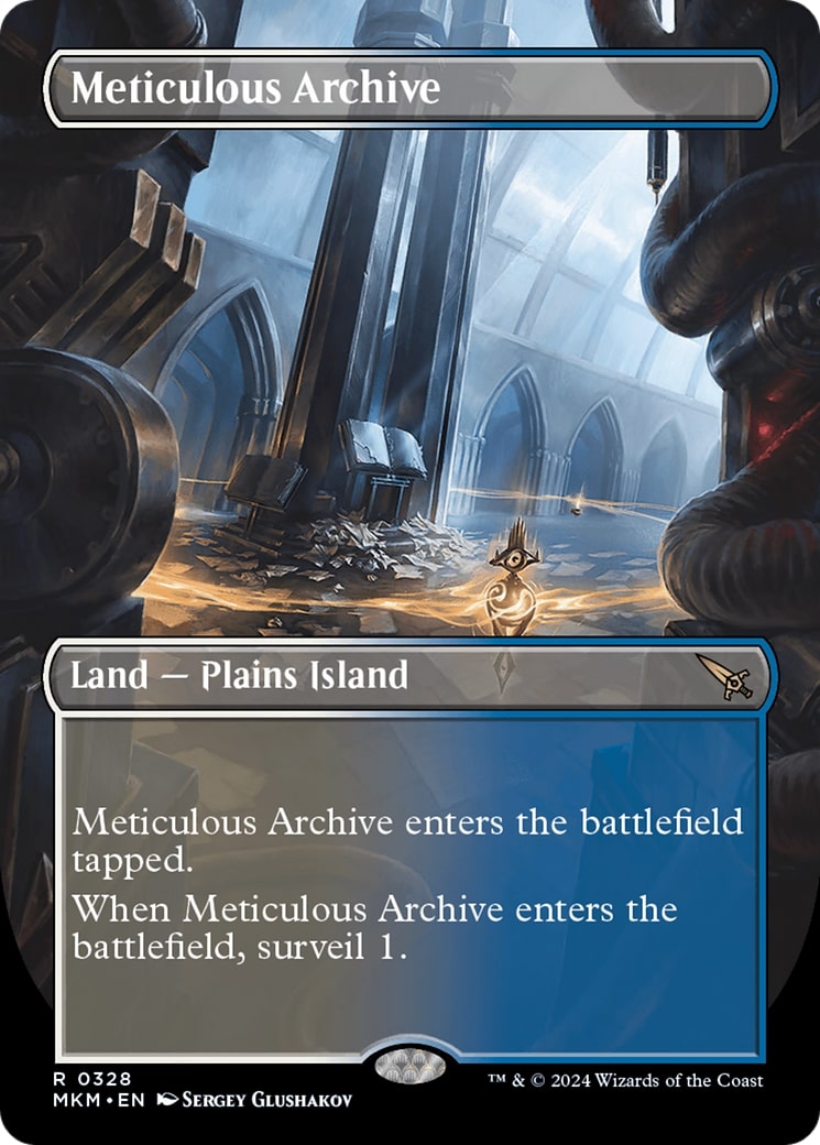 Meticulous Archive - Borderless (Foil)