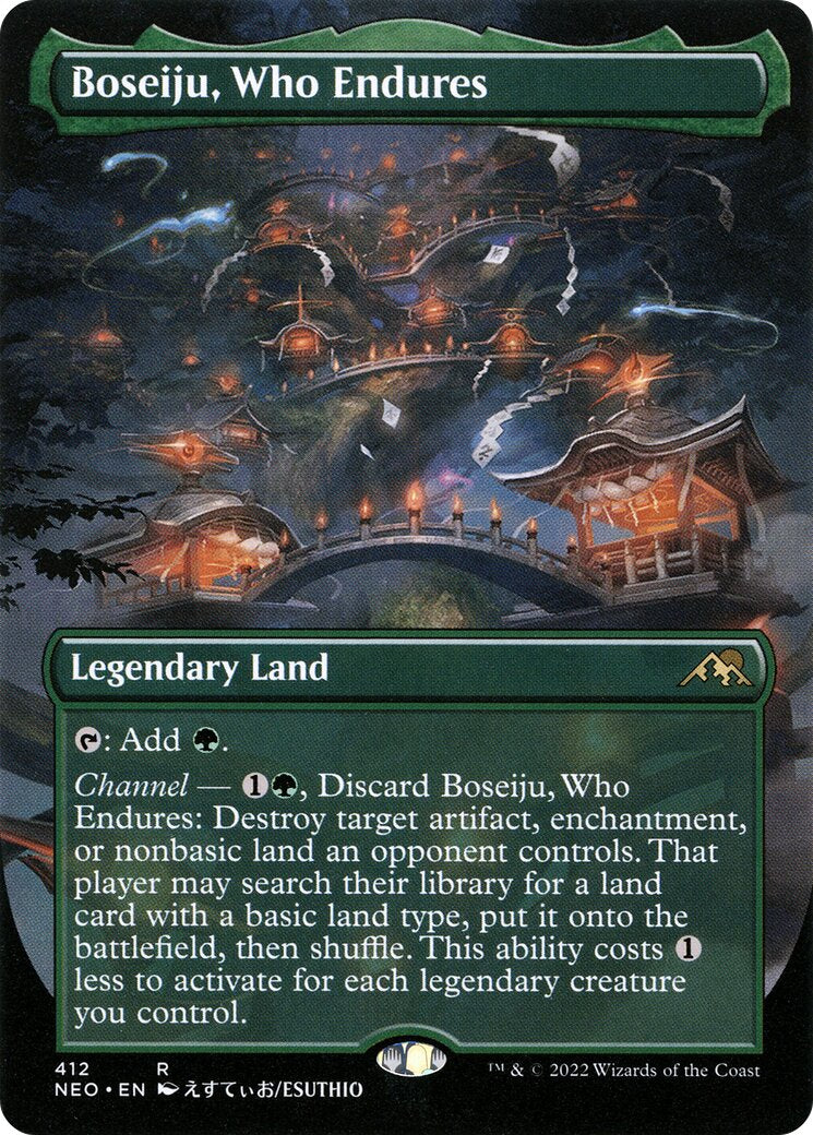 Boseiju, Who Endures - Kamigawa: Neon Dynasty