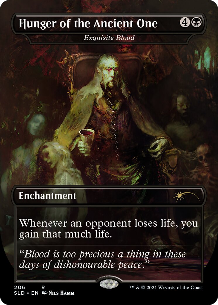 Exquisite Blood / Hunger of the Ancient One - Secret Lair Drop (Foil)