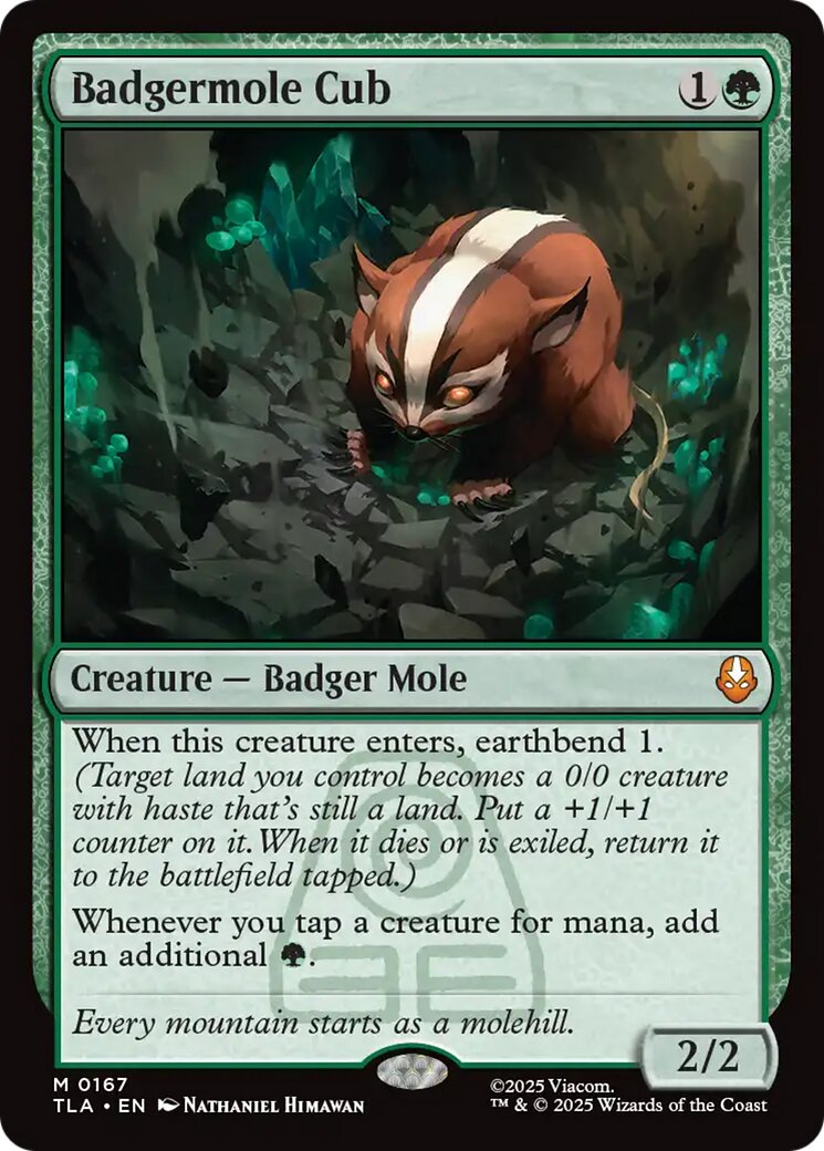 Badgermole Cub - Avatar: The Last Airbender (Foil)