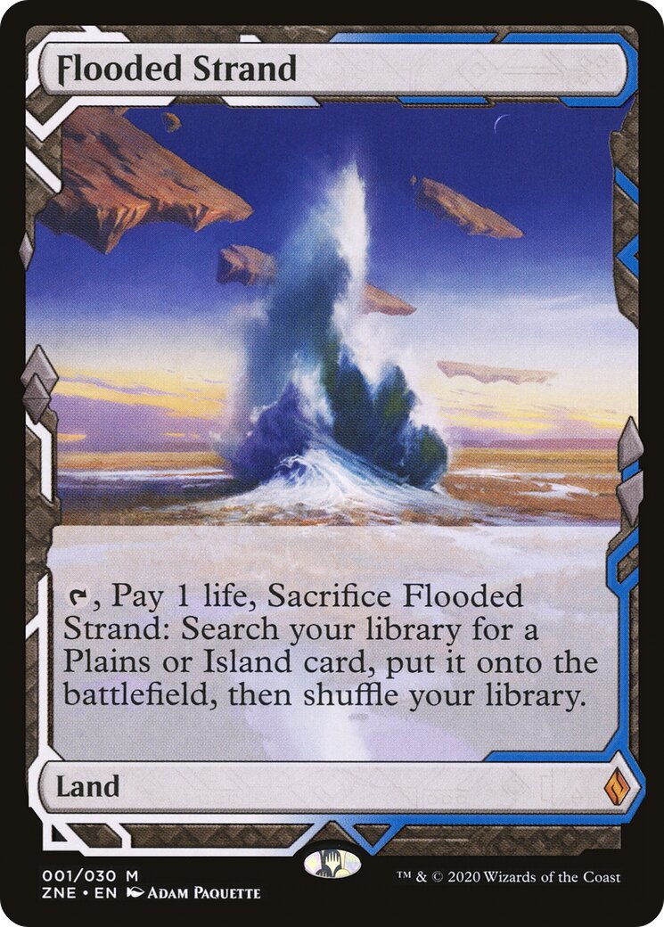 Flooded Strand - Zendikar Rising Expeditions