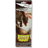 Dragon Shield - Standard Perfect Fit Sealable Sleeves (100 Sleeves) - Smoke
