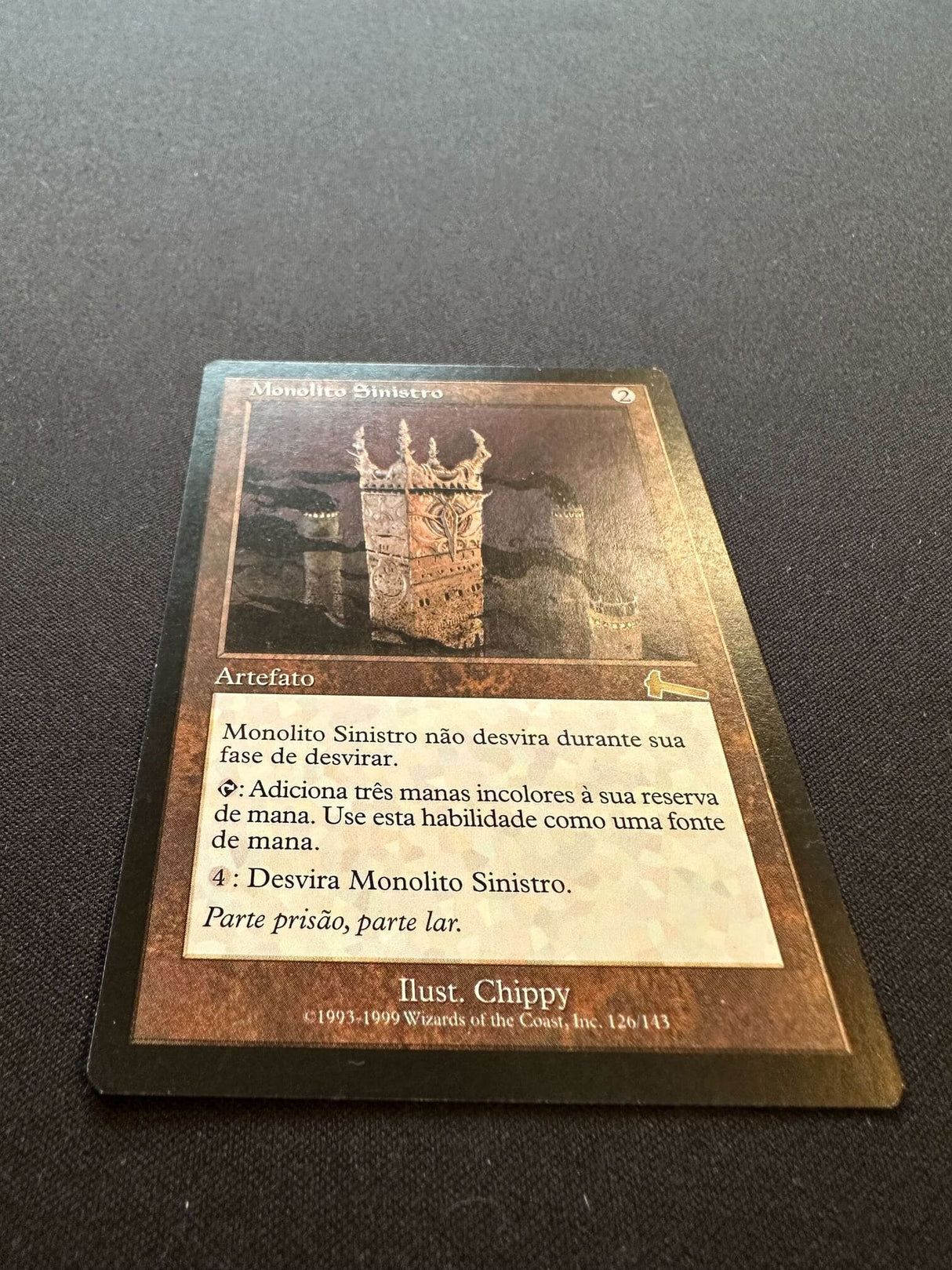 Grim Monolith - Urza's Legacy (Portuguese)