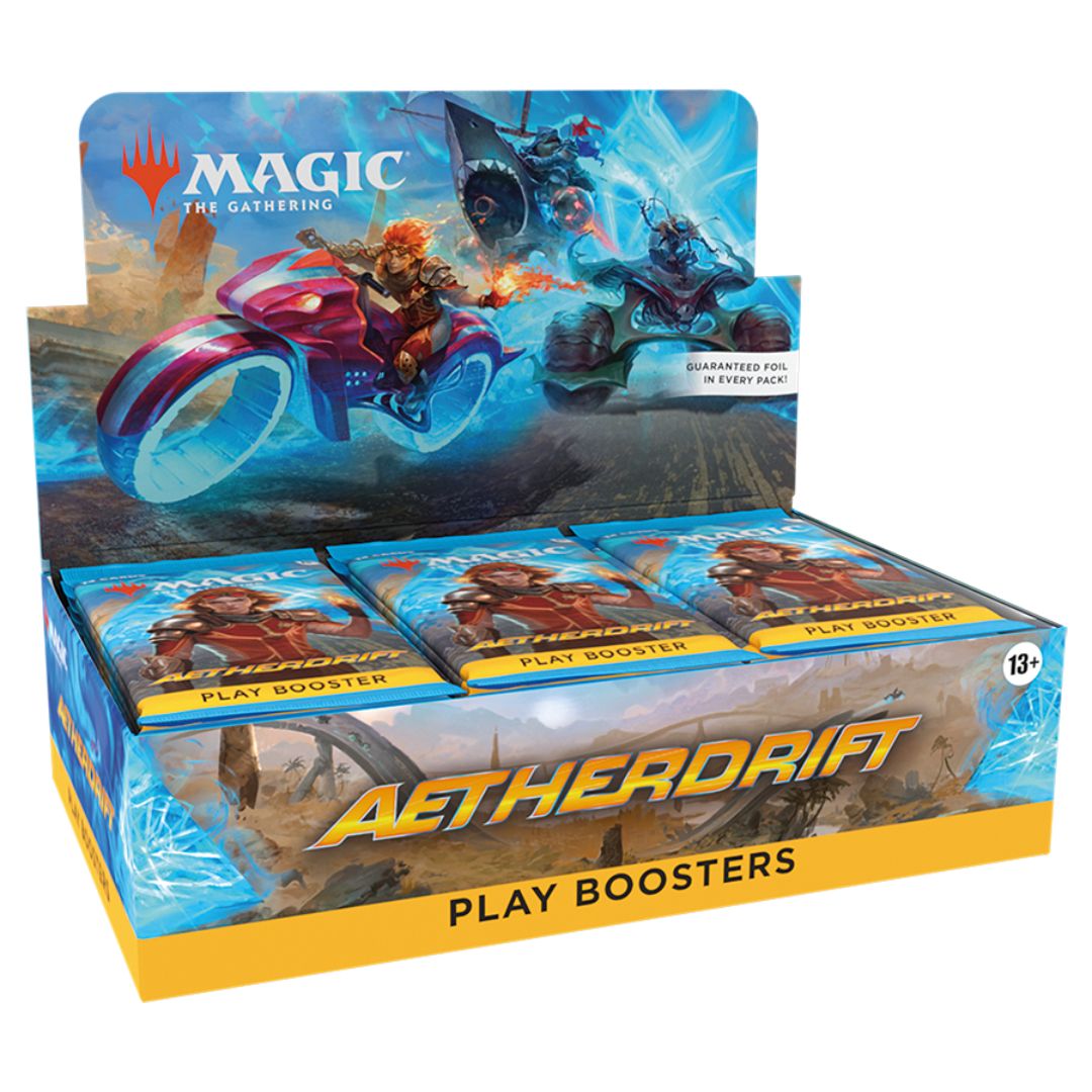 Magic: The Gathering - Play Booster Display Box - Aetherdrift (inkl. Box Topper)