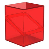 Ultimate Guard - Boulder Deck Case 100+ Standard Size Clear - Ruby