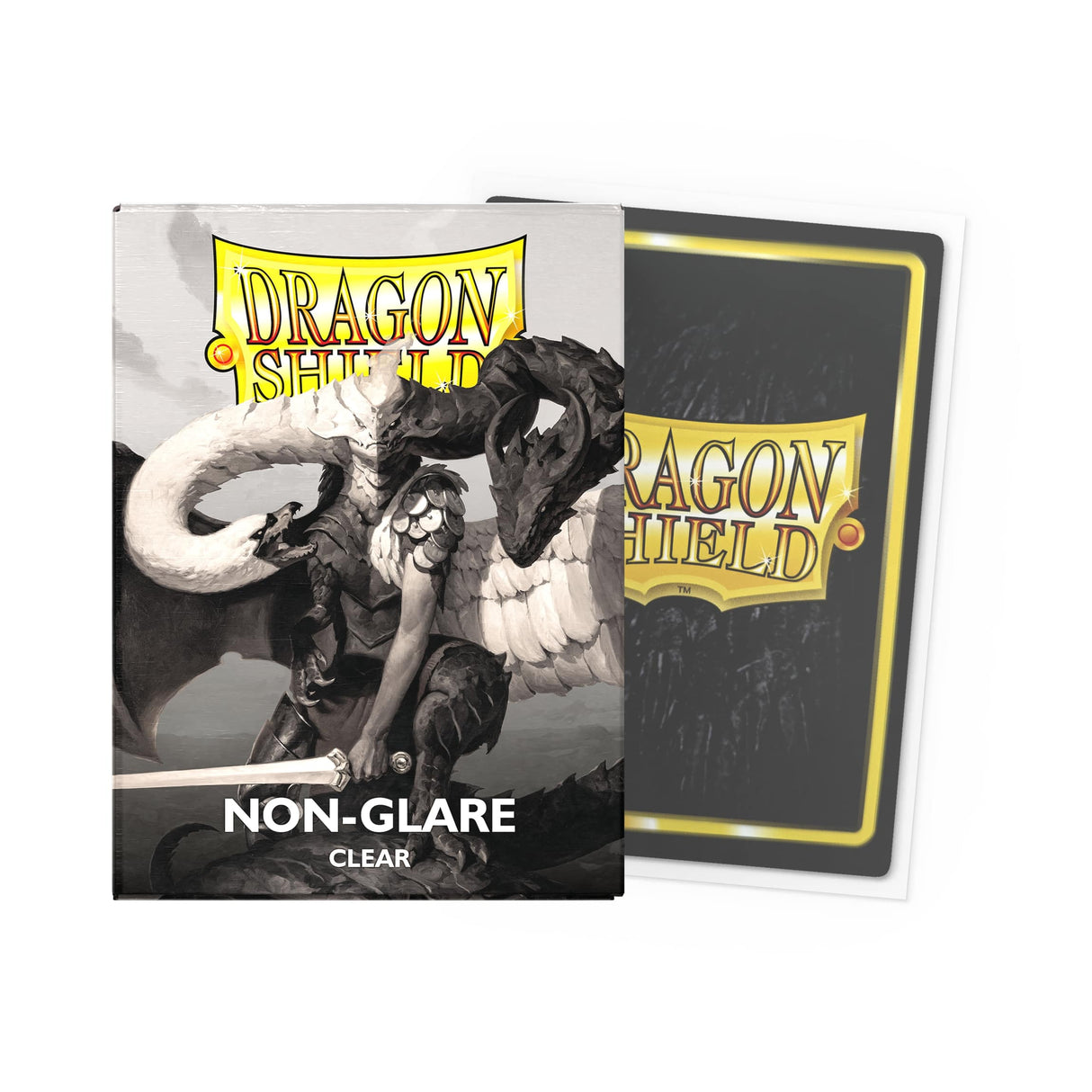 Dragon Shield - Non-Glare Standard Size Sleeves - Matte Clear (100 Sleeves)