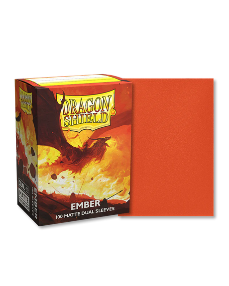 Dragon Shield - Standard Size Dual Matte Sleeves - (100 Sleeves)