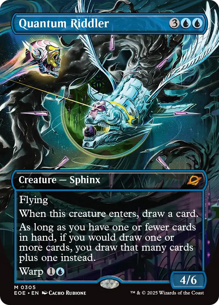 Quantum Riddler - Alt art - Edge of Eternities