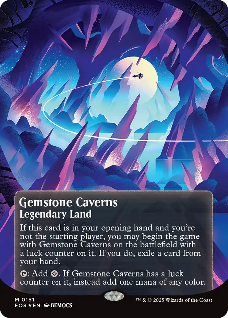 Gemstone Caverns - Edge of Eternities: Stellar Sights (Galaxy Foil)