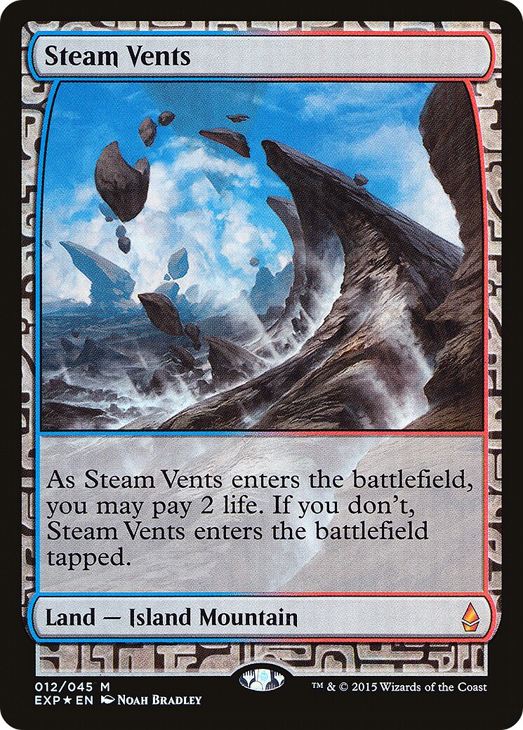 Steam Vents - Zendikar Expeditions (Foil)
