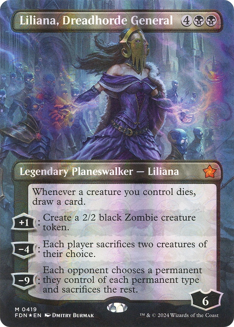 Liliana, Dreadhorde General (Mana Foil)
