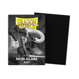 Dragon Shield - Non-Glare Standard Size Sleeves - Matte Black (100 Sleeves)