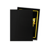 Dragon Shield - Non-Glare Standard Size Sleeves - Matte Black (100 Sleeves)
