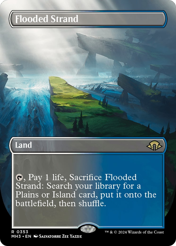 Flooded Strand - Alt art Borderless