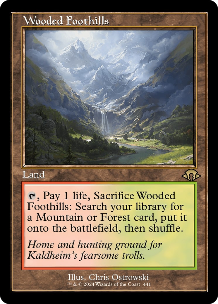 Wooded Foothills - MH3 Retro (Foil)