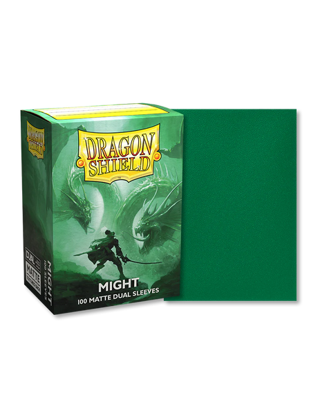 Dragon Shield - Standard Size Dual Matte Sleeves - (100 Sleeves)