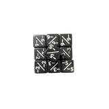 20-pack Positive/Negative Counterstärningar D6