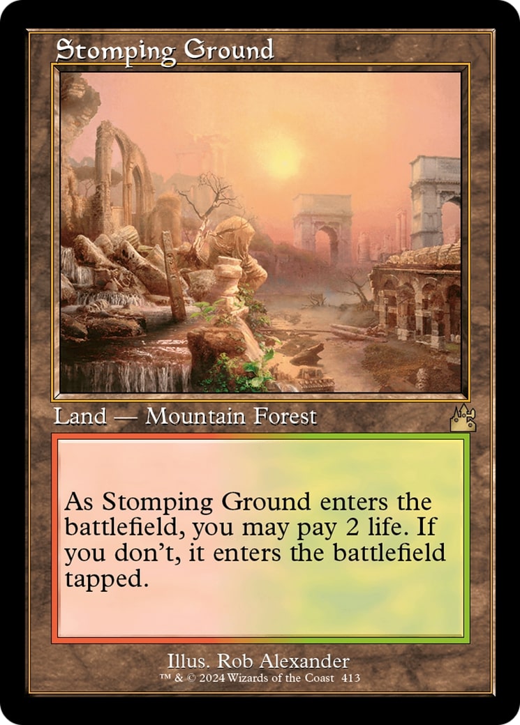 Stomping Ground - Retro (Foil)