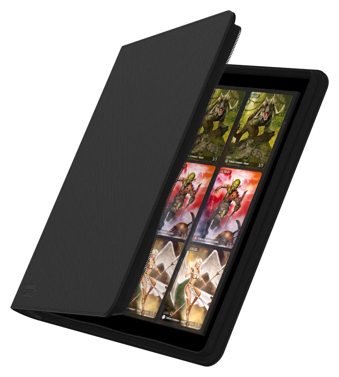 Ultimate Guard - Zipfolio 480 - 24-Pocket XenoSkin (Quadrow) - Black