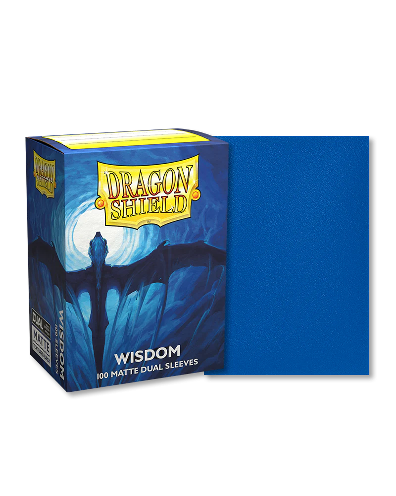 Dragon Shield - Standard Size Dual Matte Sleeves - (100 Sleeves)